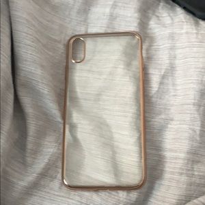 IPHONE XS MAX rose gold case